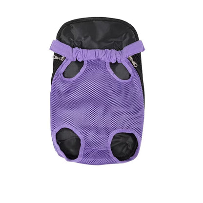 Mochila transportadora de malla para perros y gatos pequeños